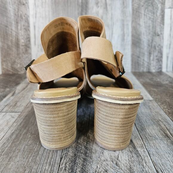 Western Leather Ankle Booties Suede Chinese Laundry Caleb Womens 11 Block Heel - Picture 9 of 16